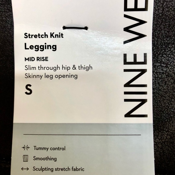 New Nine West Stretch Fit Leggings Small - Picture 3 of 7